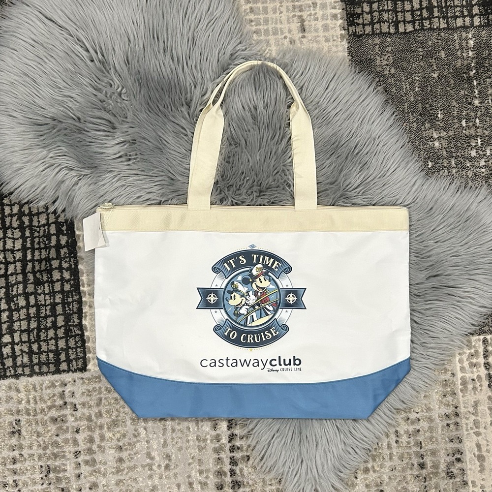 Disney Cruise Line Castaway Club Tote Pool Beach 25th Anniversary Shoulder Bag